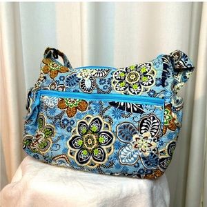 Vera Bradley Bali Blue Shoulder Bag